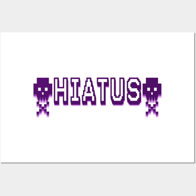 Purple Hiatus Wall Art by Shrineheart